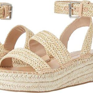 The Drop Women's Listilla Espadrille Wedge Sandal - Raffia - Size 9.5